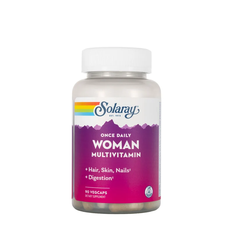 Solaray Once Daily Active Woman multivitamin 90 Capsules
