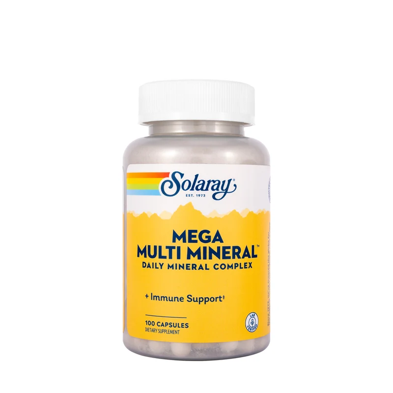Solaray Mega Multi Mineral 100 Capsules