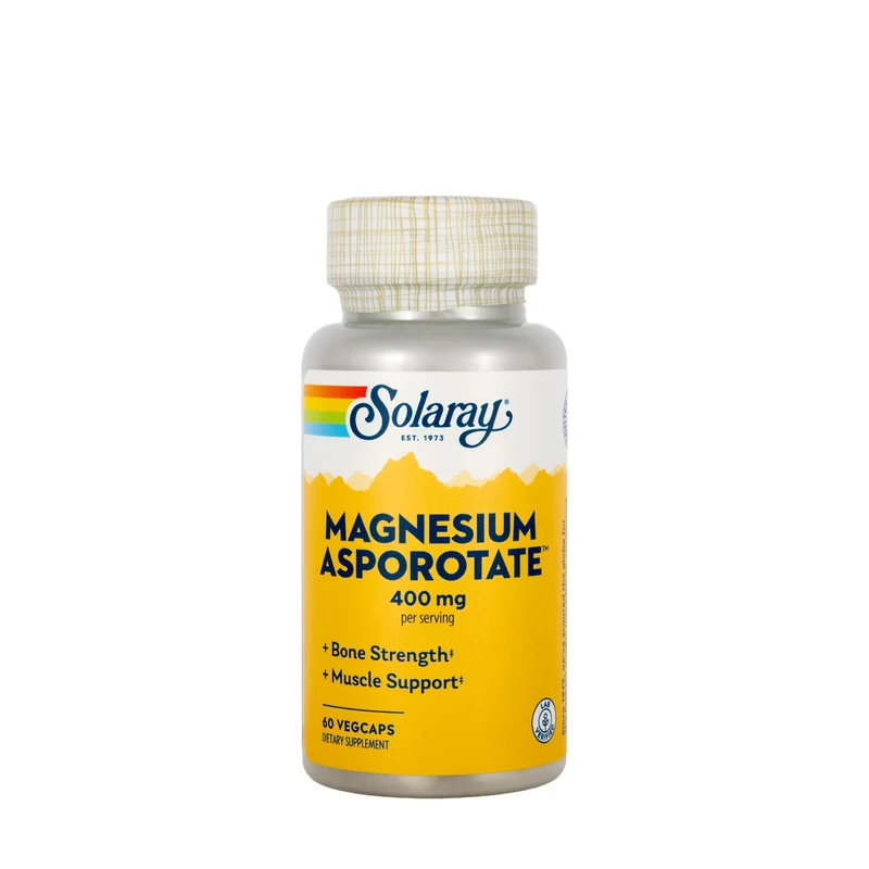 Solaray Magnesium Asporotate 400mg 60 Capsules