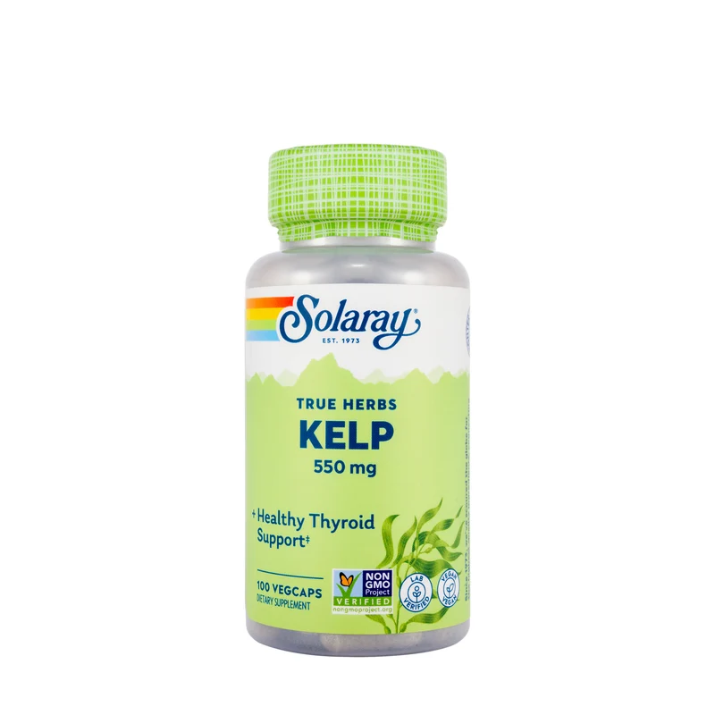 Solaray Kelp 550mg 100 Capsules