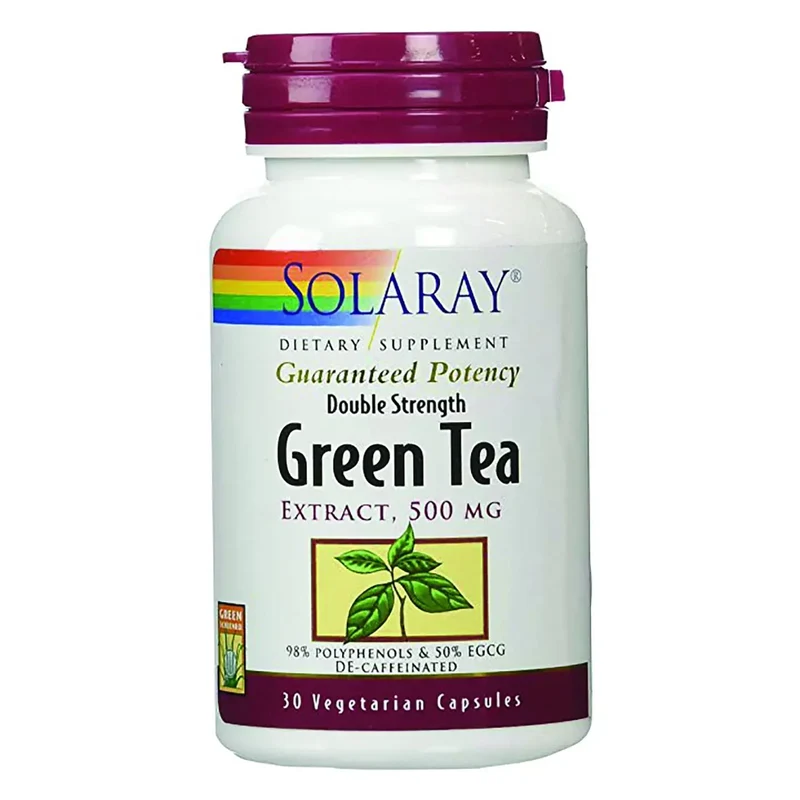 Solaray Green Tea 500mg 30 Capsules
