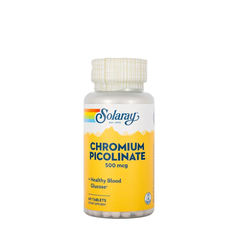 Solaray Chromium 500 mcg 60 Tablets
