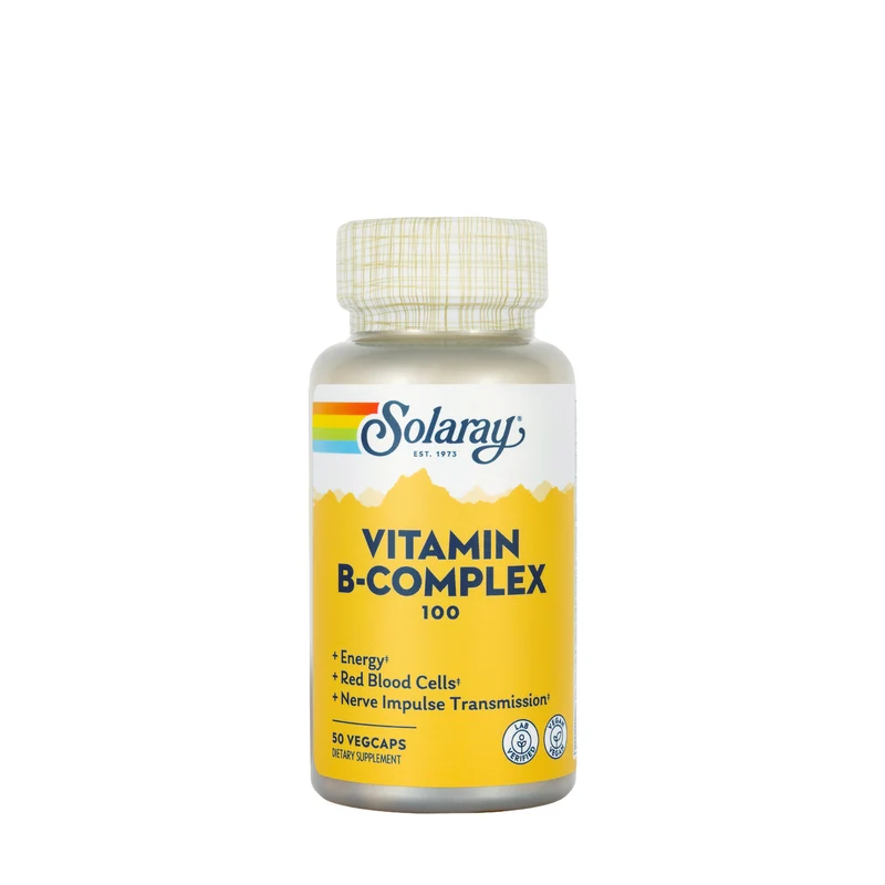 Solaray B-Complex 100mg 50 Capsules