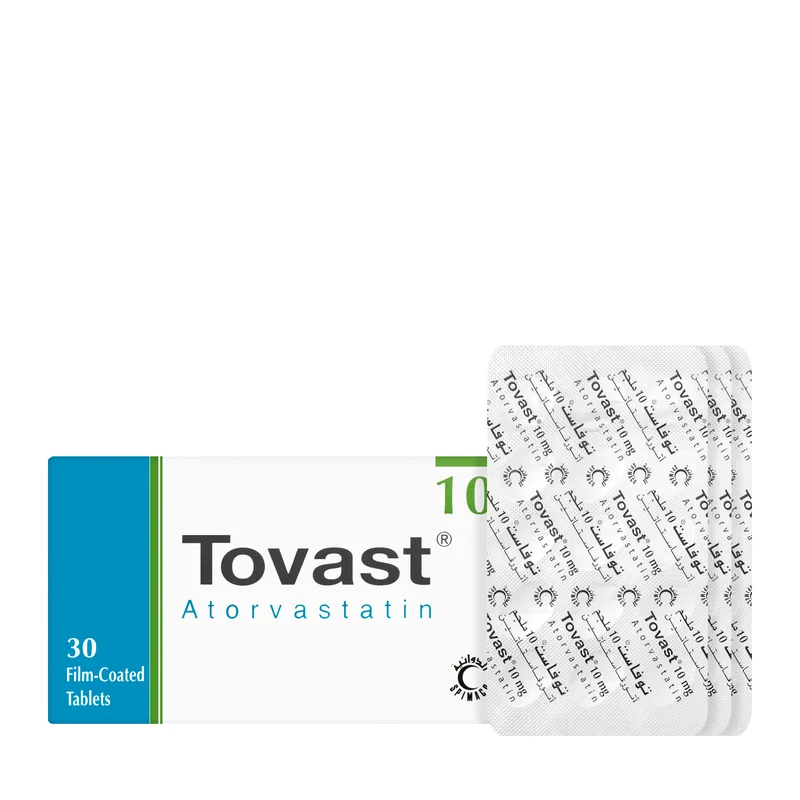 Tovast 10Mg 30 Tablets