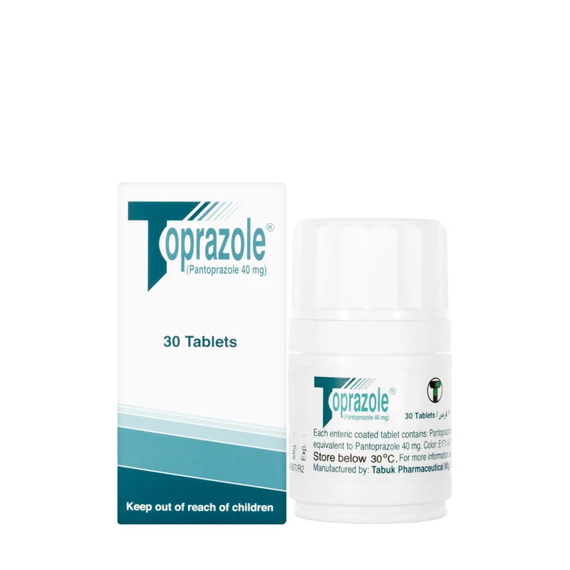 Toprazole 40Mg 30 Tablets