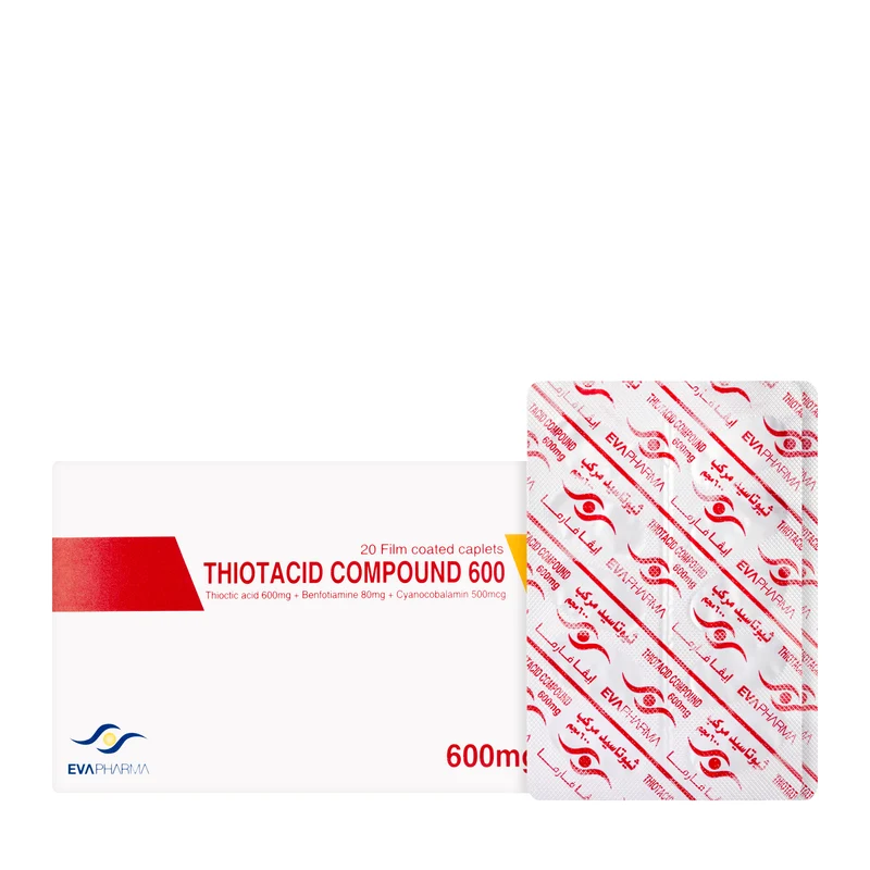 Thiotacid Compound 600Mg 20 Tablets