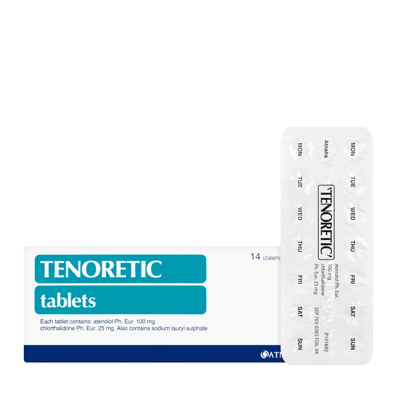 Tenoretic 100Mg 14 Tablets