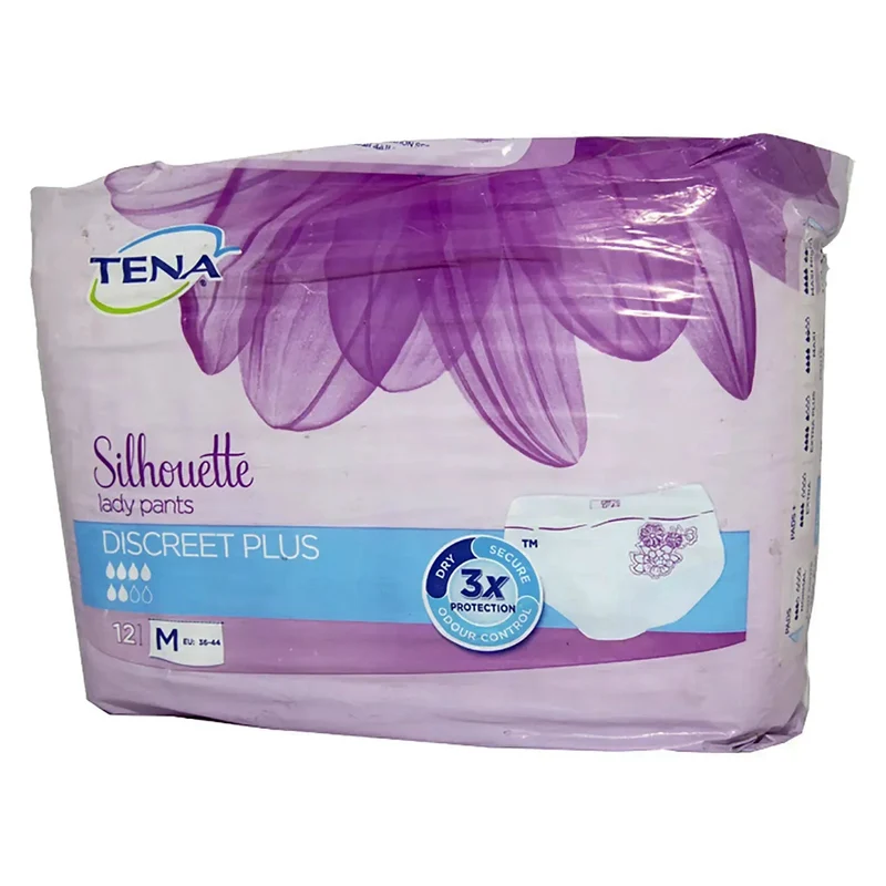 Tena Silhouette Lady Pants Discreet Plus [Medium] 12 Pieces