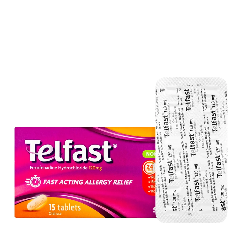 Telfast 120Mg 15 Tablets