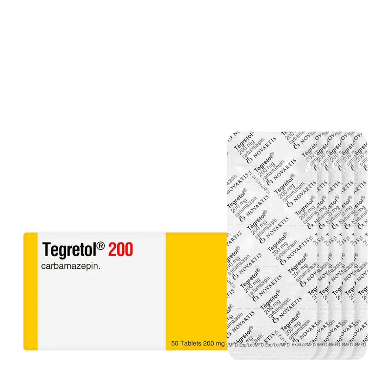 Tegretol 200Mg 50 Tablets