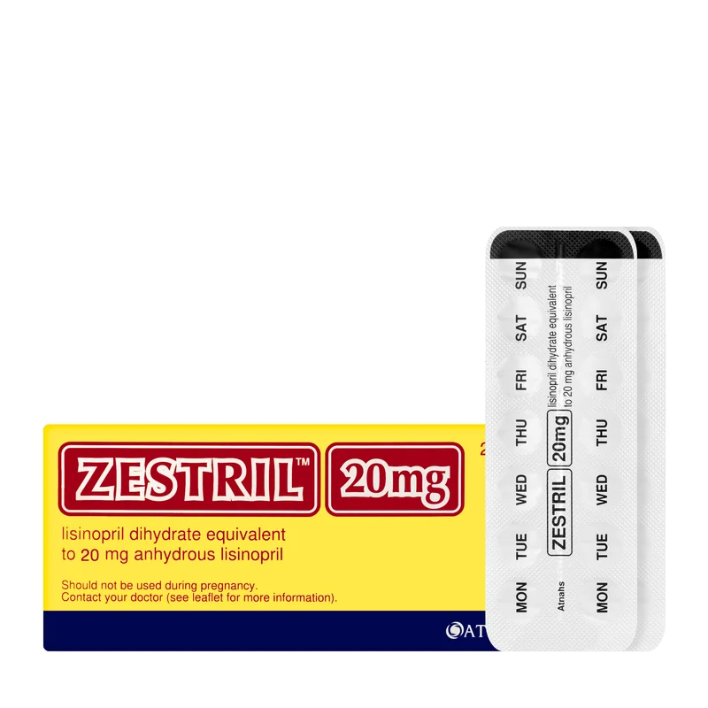 Zestril 20Mg 28Tablets