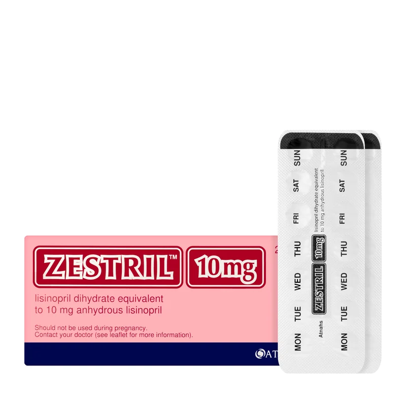 Zestril 10Mg 28Tablets