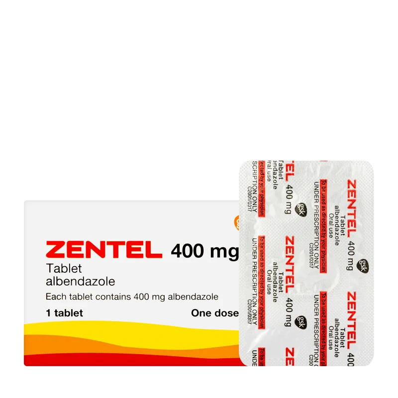 Zentel 400Mg 1 Tablets