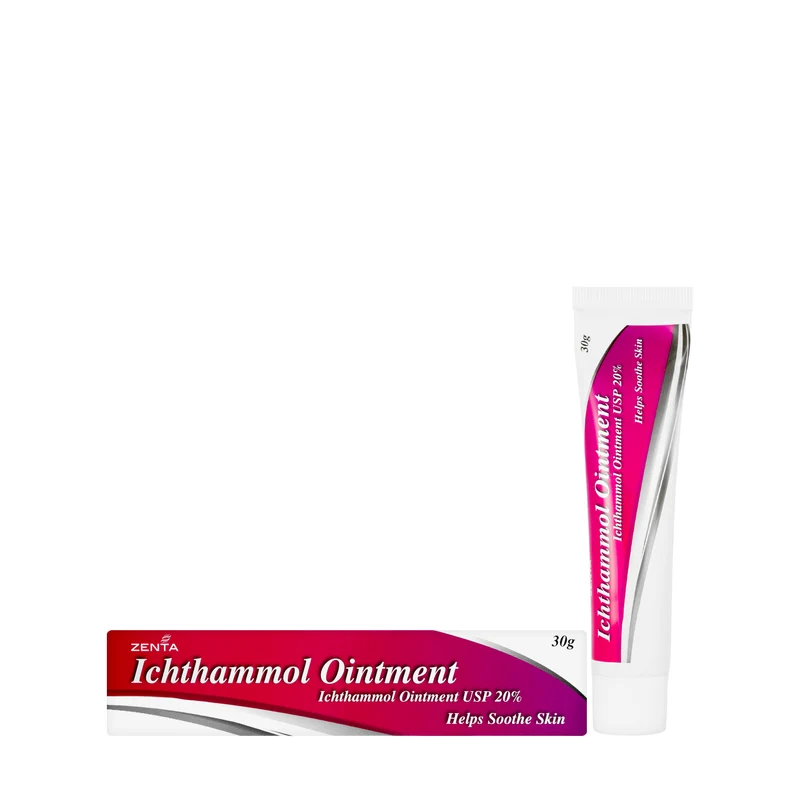 Zenta Ichthammol 20% Ointment 30Gm