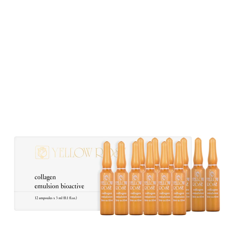 Yellow Rose Collagen Emulsion Ampoule 12X3 Ml