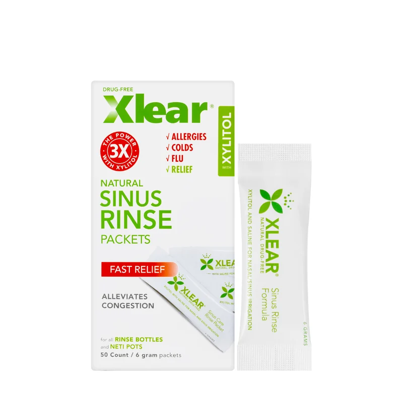 Xlear Sinus 6Gm x 50 sachets Rinse Packets