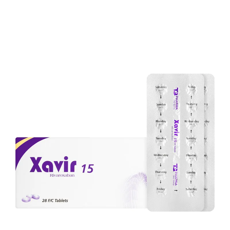 Xavir 15 Mg 28 Tablet