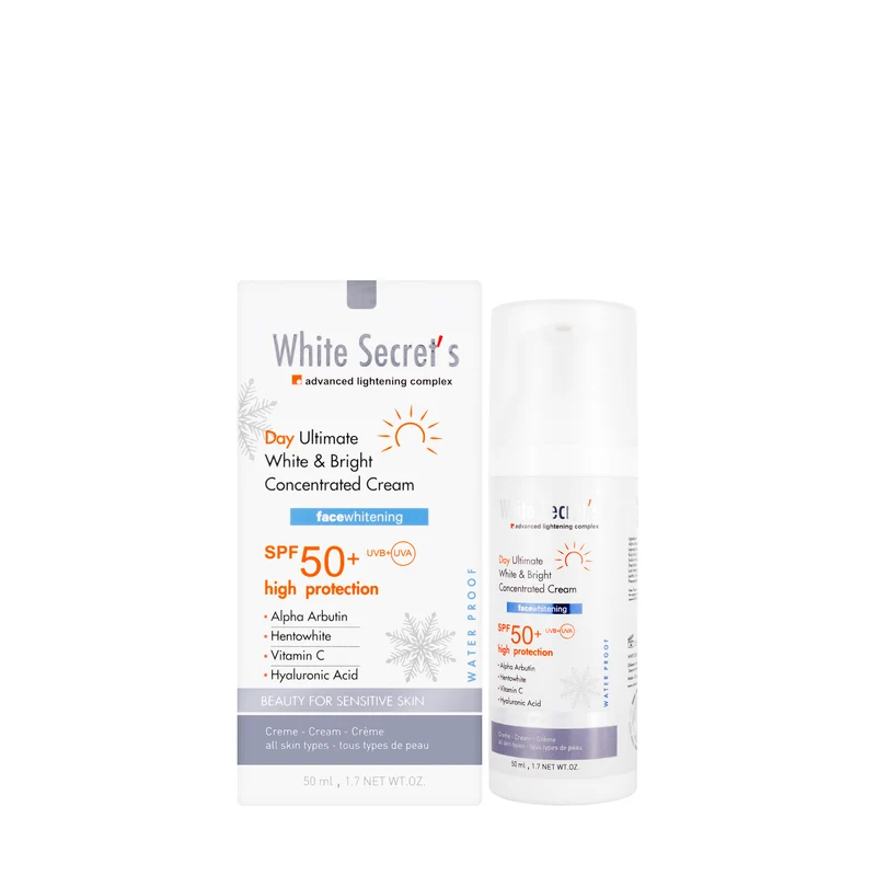 White Secrets SPF50+ Day Ultimate White & Bright Cream 50ml