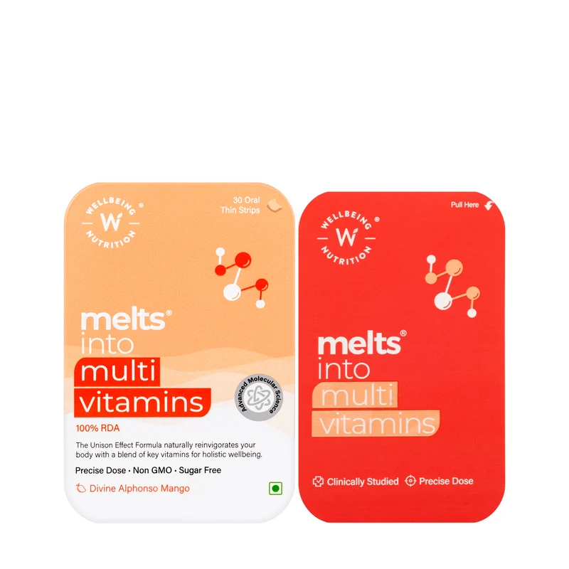 Wellbeing Melts Multivitamins 30 Strips