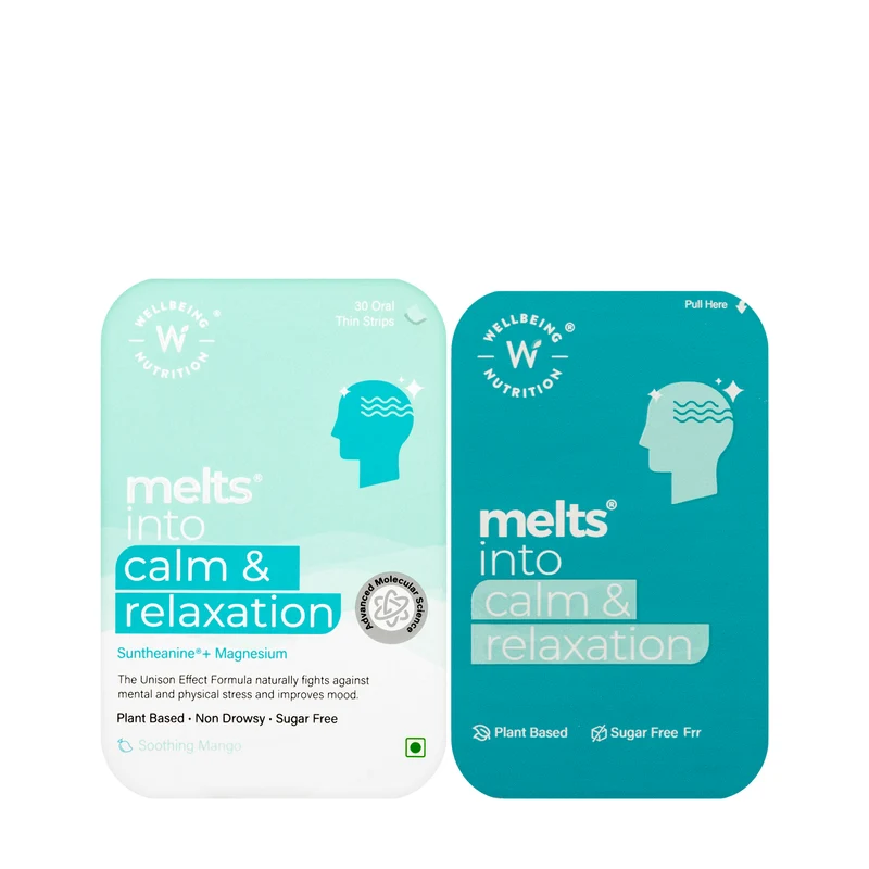 Wellbeing Melts Calm And Relaxation 30 Strips