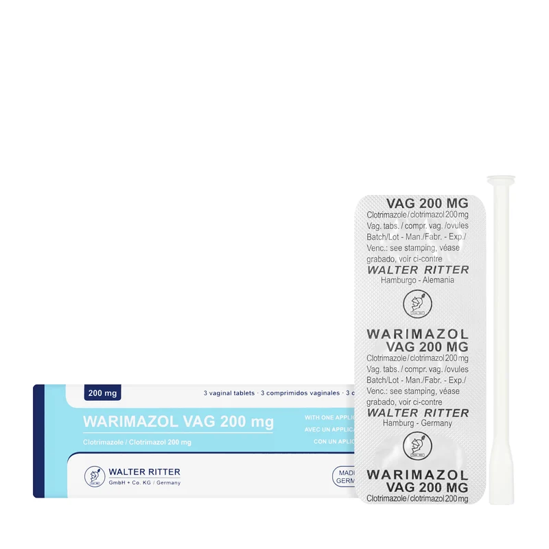 Warimazol 200Mg 3 Vaginal Tablets