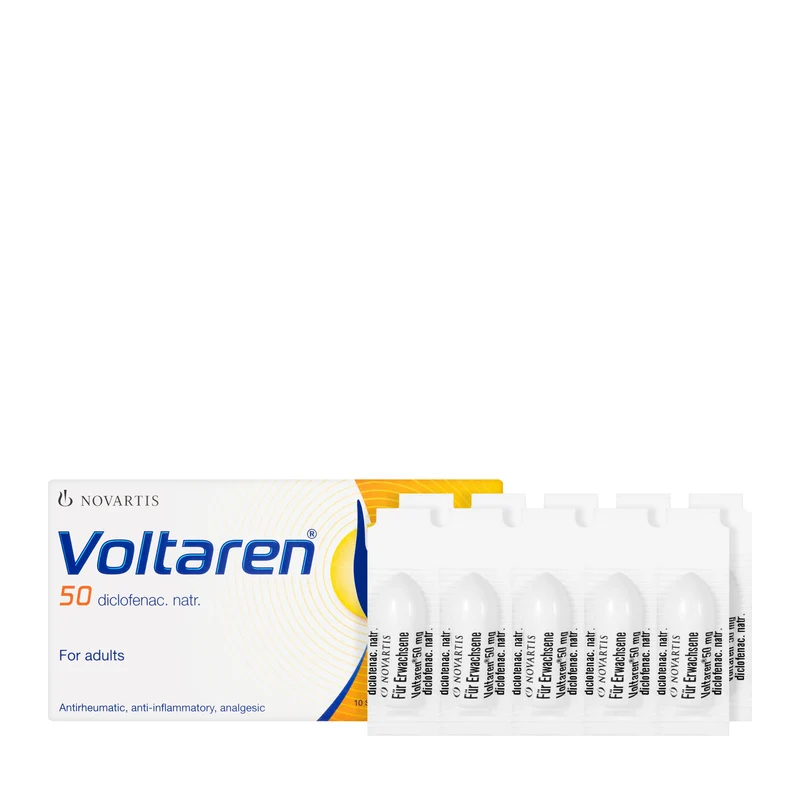 Voltaren 50Mg 10 suppositories
