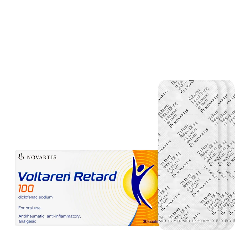 Voltaren 100Mg [Retard] 30 Tablets