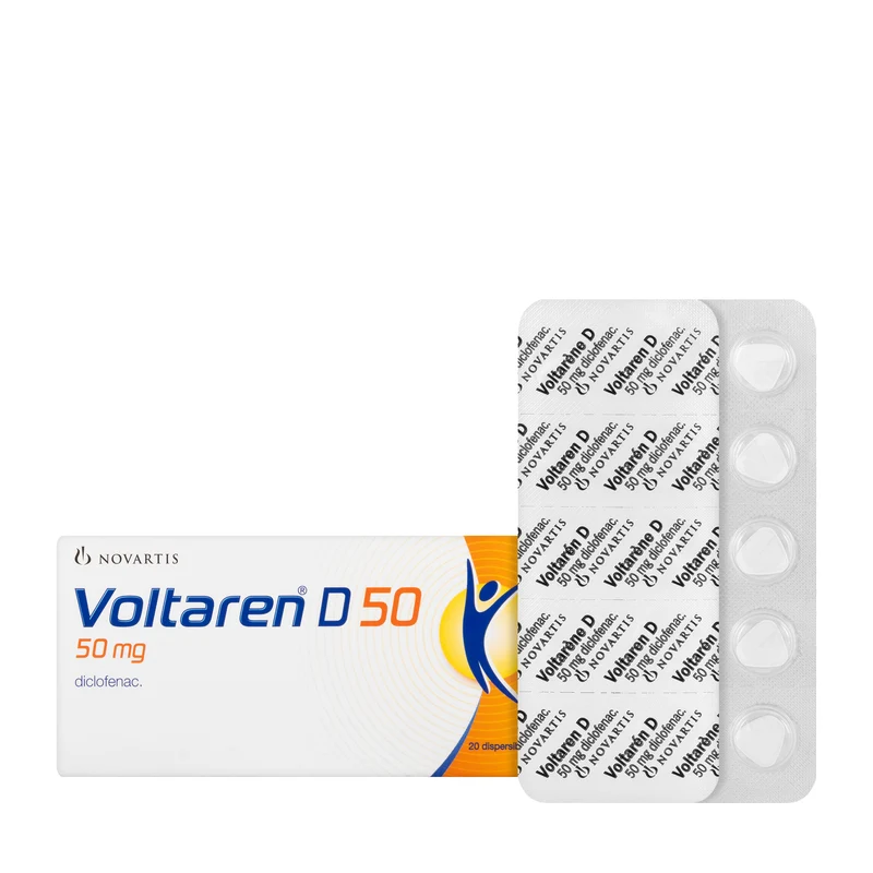 Voltaren [D] 50 Mg 20 Tablets