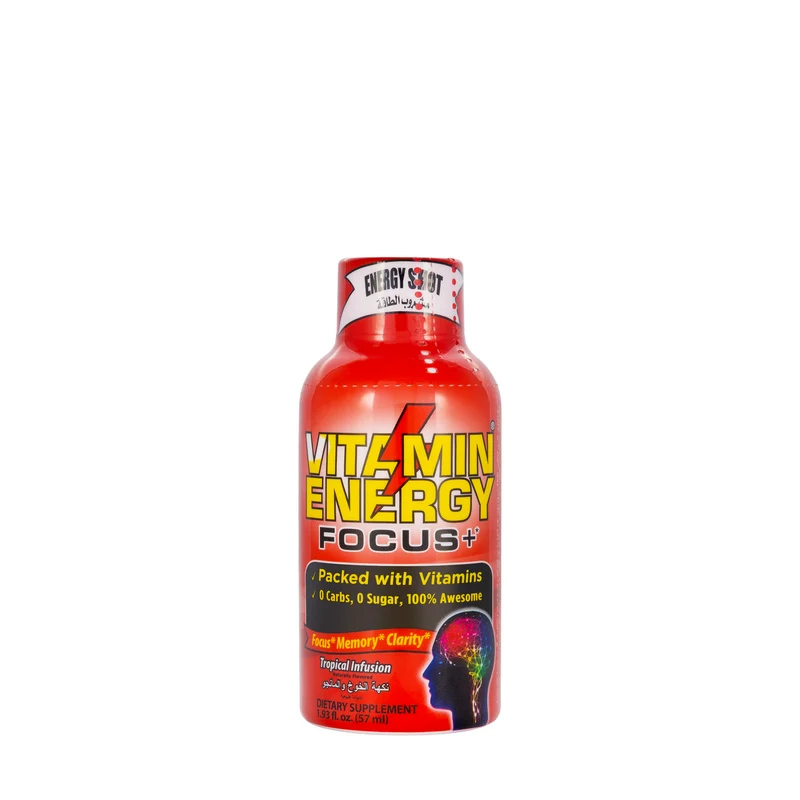 Vitamin Energy Focus+ Shot 57Ml