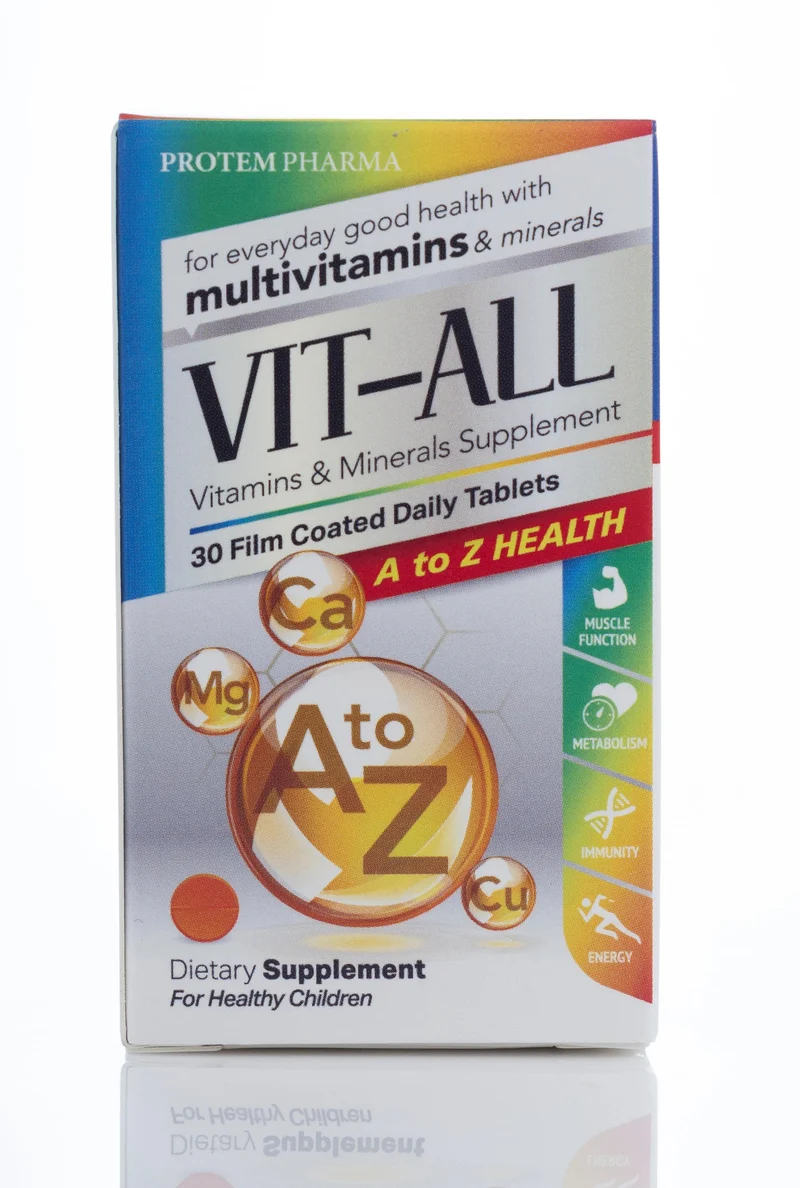 Vit-All One Day Vitamins & Minerals 30 Tablet
