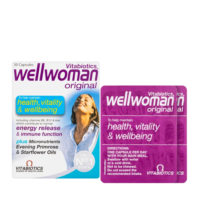 Vitabiotics Wellwoman Original 30 Capsules