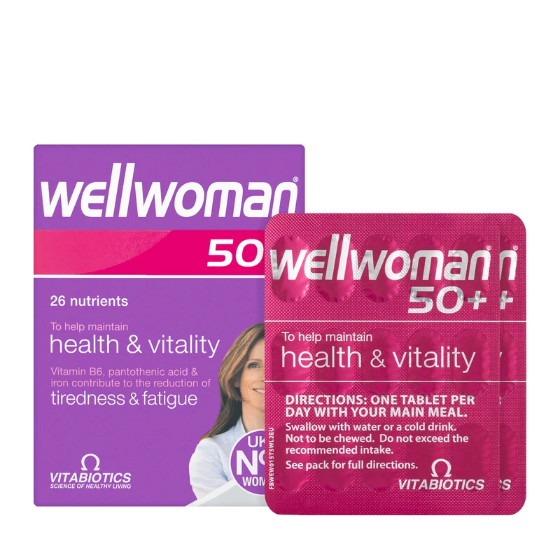 Vitabiotics Wellwoman 50+ 30 Tablets