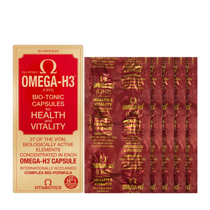 Vitabiotics Omega-H3 30 Capsules