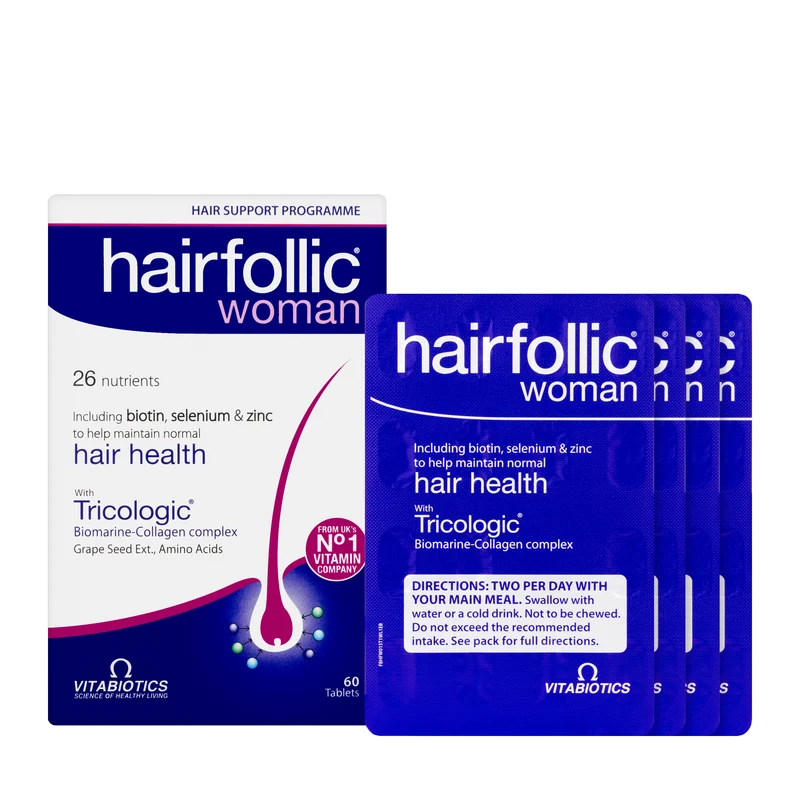 Vitabiotics Hair Follic Woman 60 Tablets