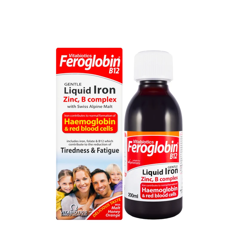 Vitabiotics Feroglobin Syrup 200 Ml