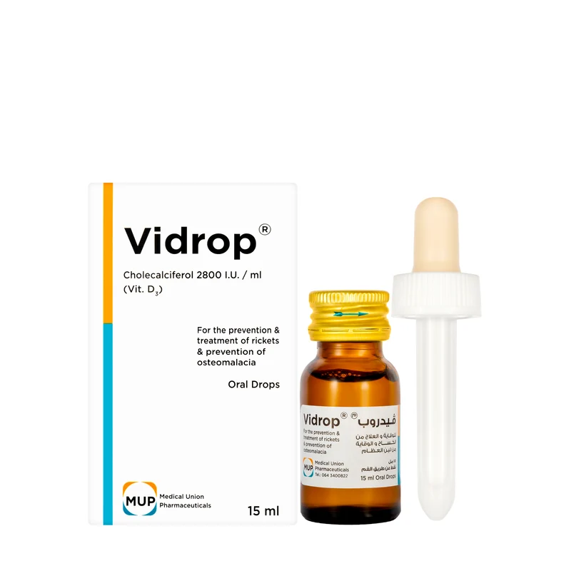 Vidrop Vitamin-D3 2800 IU Oral Drops 15ml