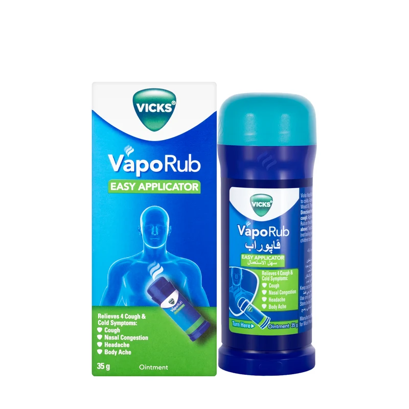 Vicks Vaporub Easy Applicator Ointment 35gm