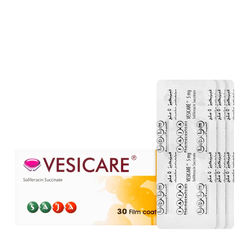 Vesicare 5Mg 30 Tablets