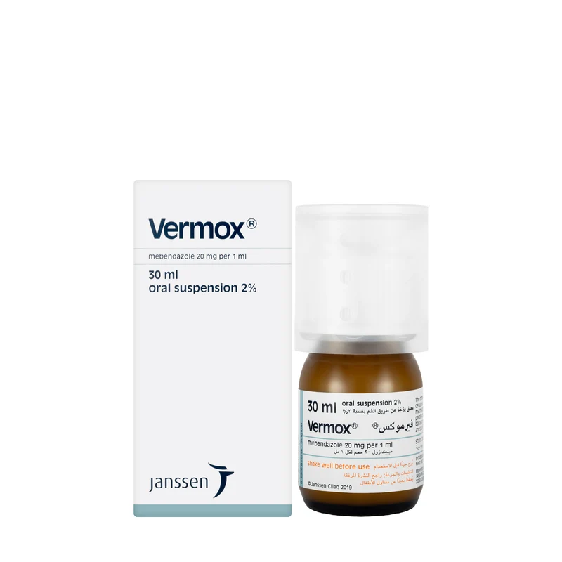 Vermox 2% Suspension 30Ml