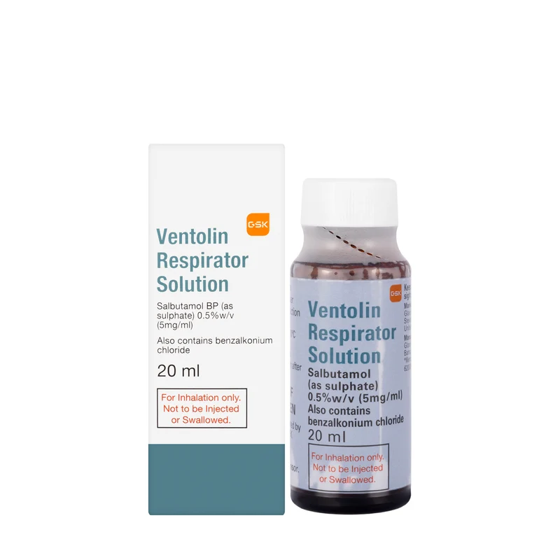 Ventolin Respirator Solution 20Ml