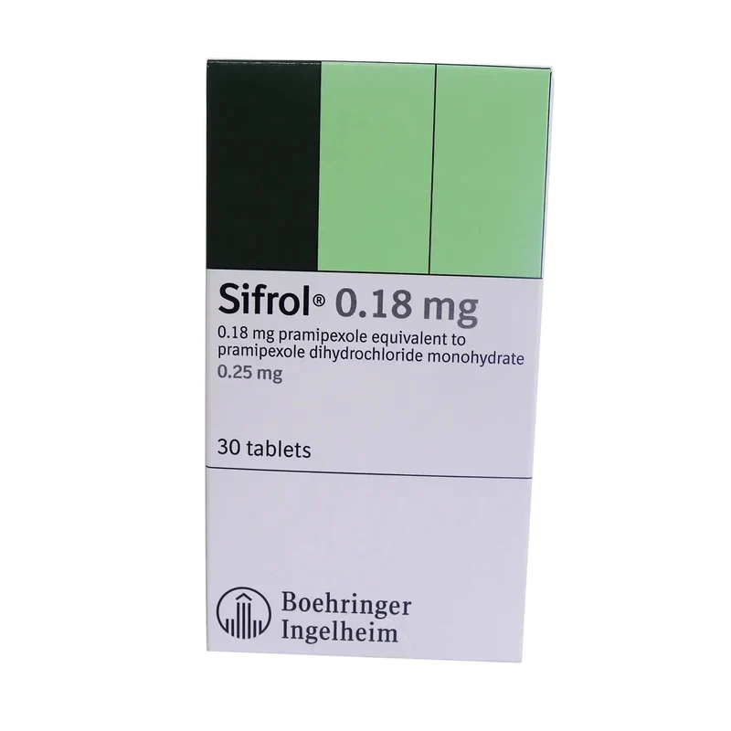 Sifrol 0.18Mg 30 Tablets