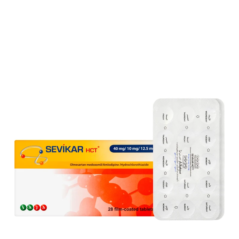 Sevikar Hct 40/10/12.5Mg 28 Tablets
