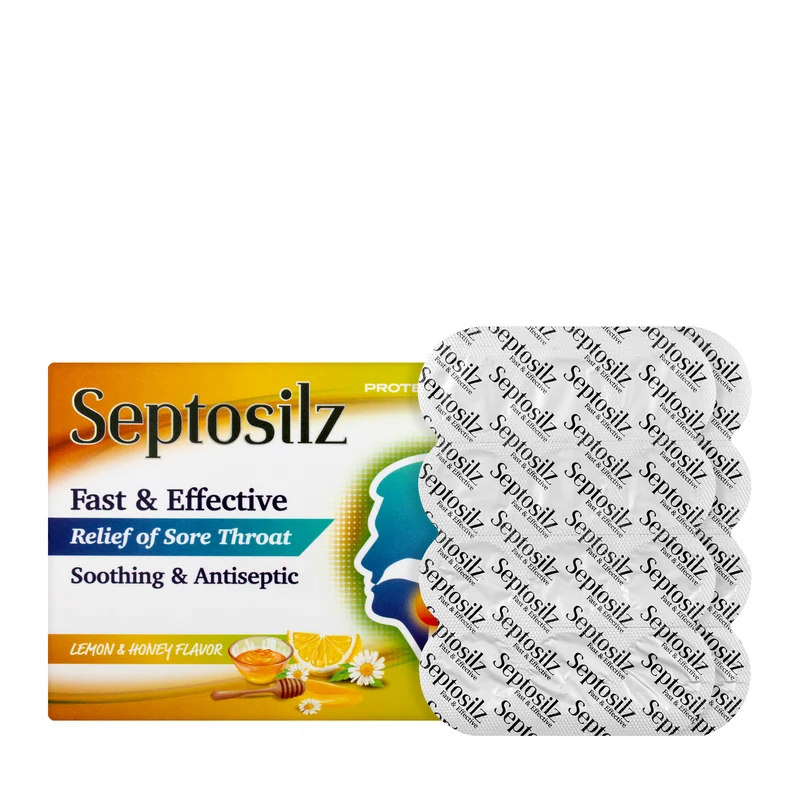 Septosilz Lemon & Honey 24 Lozenges