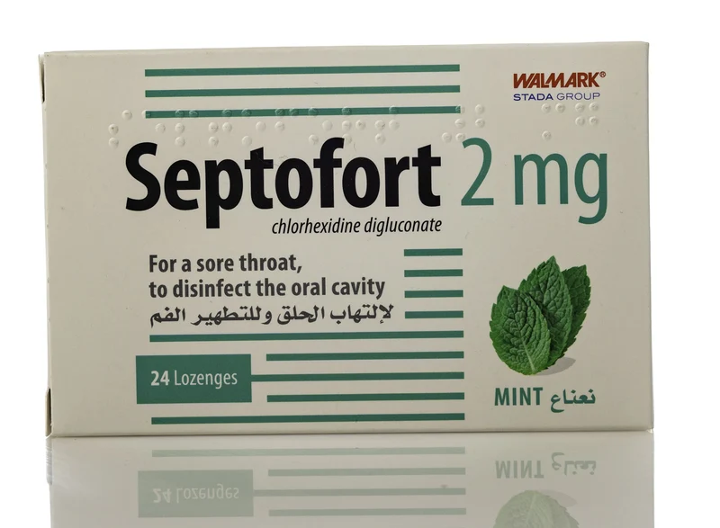 Septofort 2Mg Mint 24 Lozenges