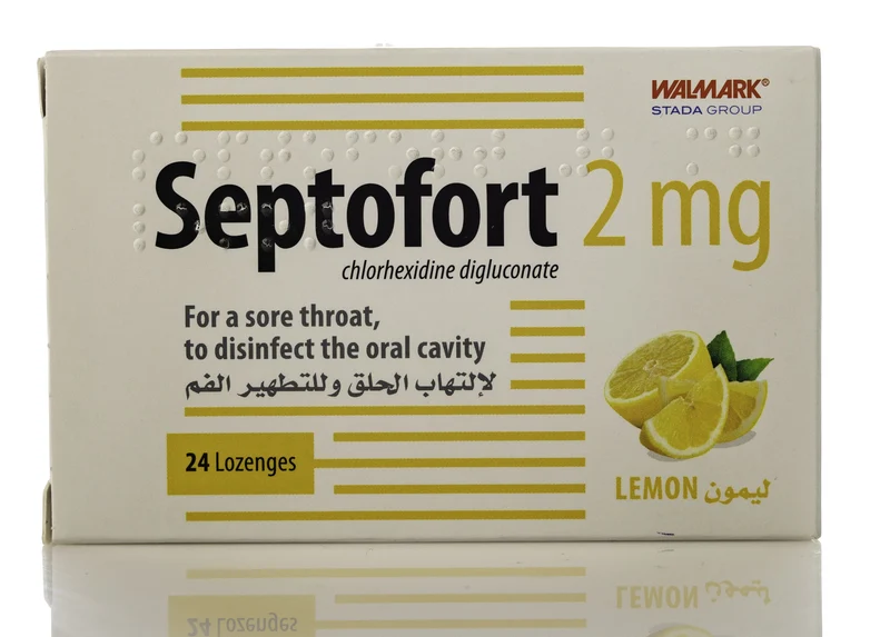 Septofort 2Mg Lemon 24 Lozenges