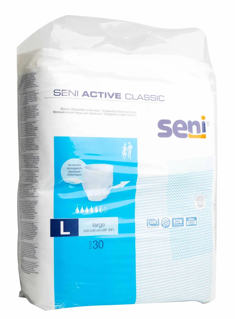 Seni Active Classic Underwear [Large] 30 Pieces
