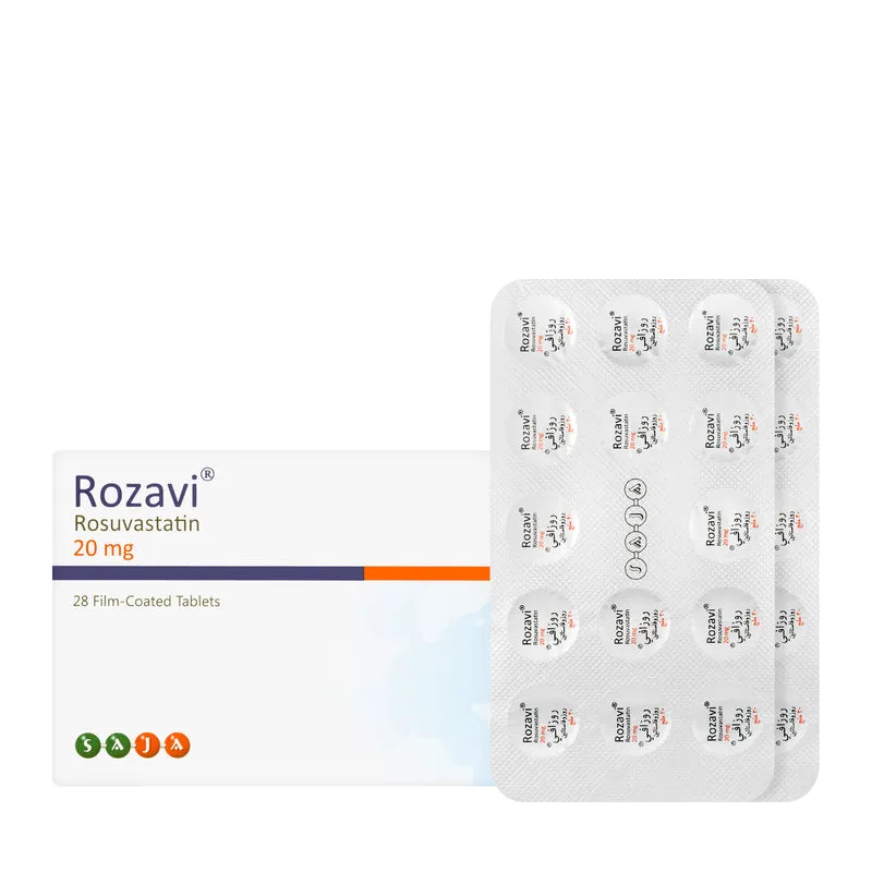 Rozavi 20Mg 28 Tablets