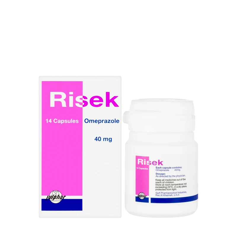 Risek 40Mg 14 Capsules