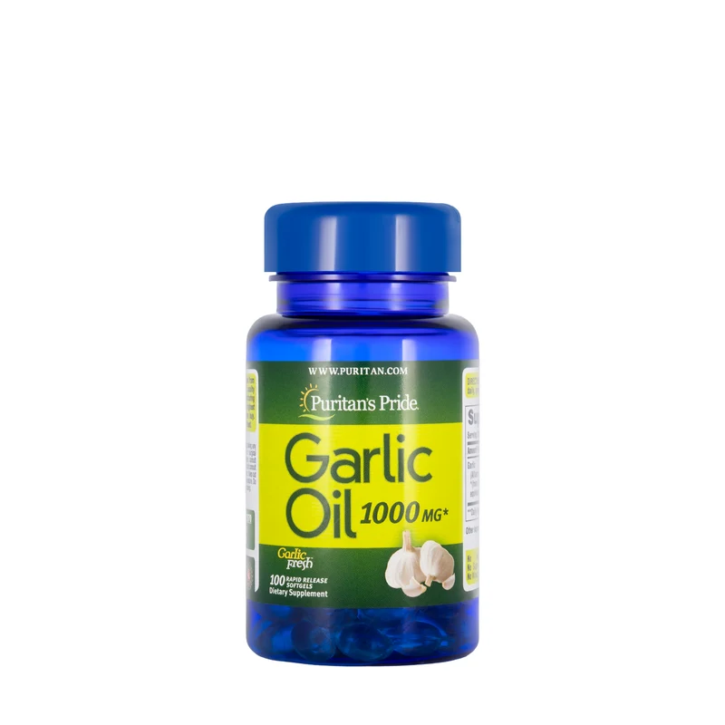 Puritan's Pride Garlic Oil 1000mg 100 Softgels