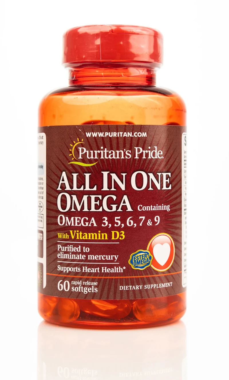 Puritan's Pride All In One Omega 60 Sofgels